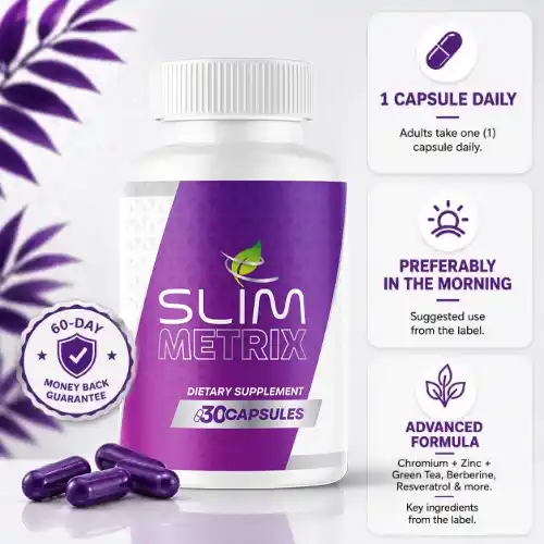 Slim Metrix Thermogenic Daily Capsule 30 Capsules Dietary Supplement